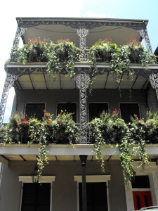 The balconies of the French Quarter are gorgeous - I never got to the Garden District to compare them but it's hard to think of their being an improvement. 